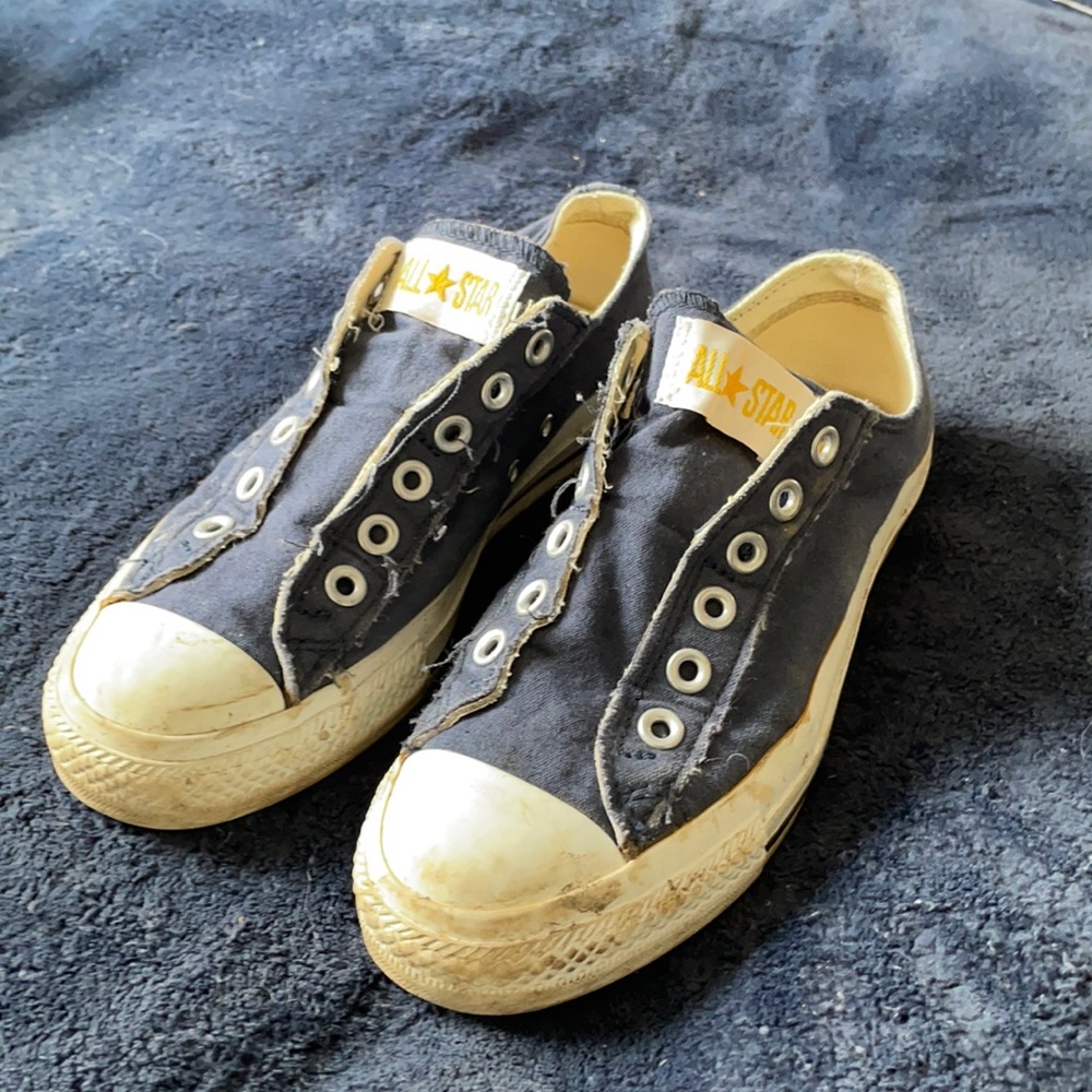 Converse all Star distressed blue
